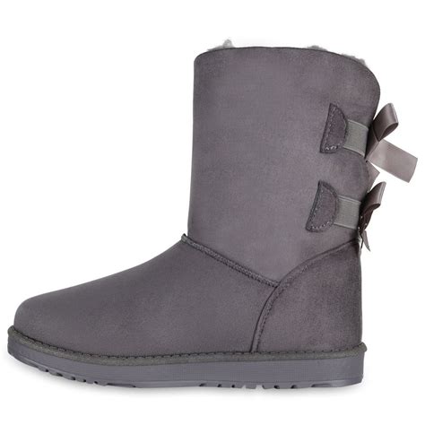 Mytrendshoe Damen Schlupfstiefel Gef Tterte Kaufland De