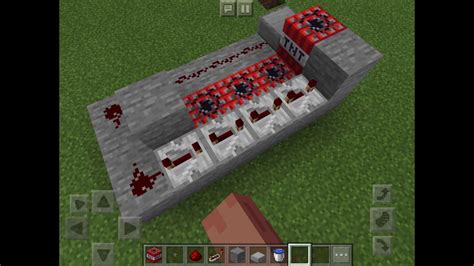 How To Build A Basic Tnt Cannon Really Easy Youtube