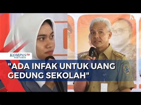 Ganjar Kesal Temukan Pungli Di Sekolah Berkedok Infak Kaskus