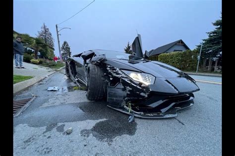 Lamborghini Crash