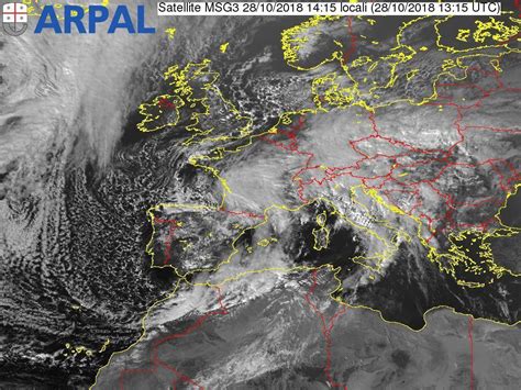 ALLERTA ROSSA La Situazione In Tempo Reale Piogge Intense Sul