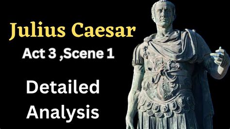 Julius Caesar Act Scene Youtube