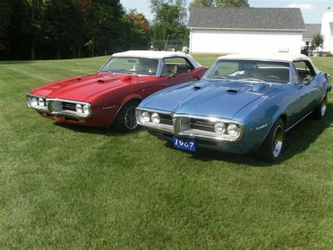 Two Firebird Convertibles Frame Off Restorations Classic