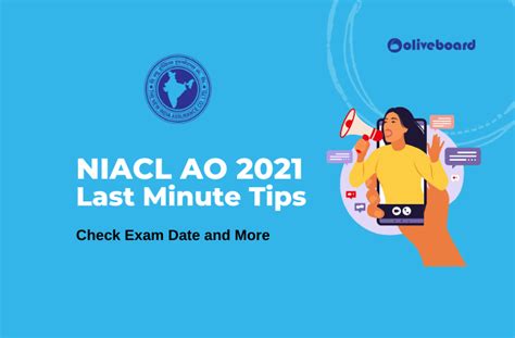 NIACL AO Prelims 2021 Last Minute Tips Toppers Tips Oliveboard