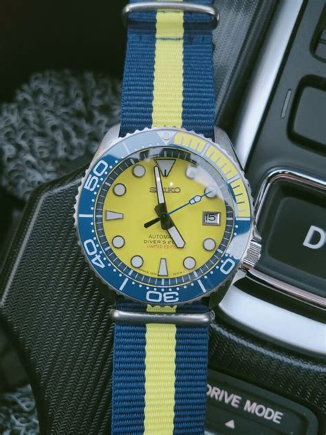 Yellowblue Skx007 SEIKO 5 Club