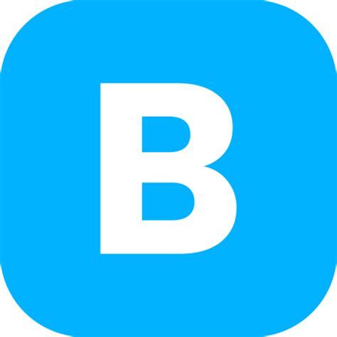 Letter B Generic Flat Icon