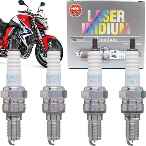 4 Velas Ngk Laser Iridium Imr9e 9hes Honda Cb1000 Cb1000r