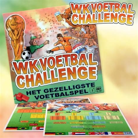 Bordspel Wk Voetbal Challenge Gezelschapsspel Wk Oranje Belgie Rode