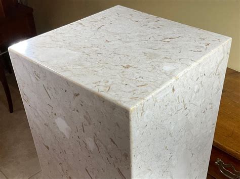 High Rectangular Marble Sculpture Base For Sale At 1stdibs Marble