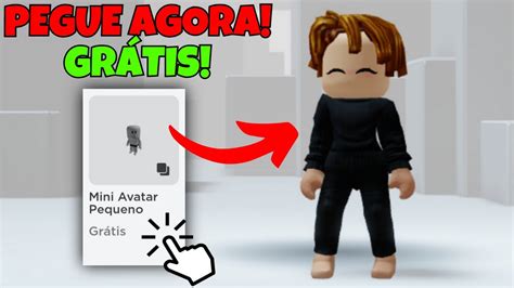 COMO FICAR PEQUENO NO ROBLOX NOVO MINI AVATAR GRÁTIS ATUALIZADO