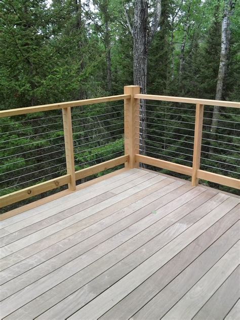 Deck railing post spacing