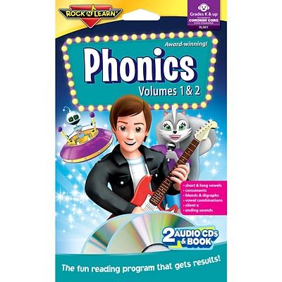 Rock 'N Learn® Phonics, Volume I & II CDs | Quill.com