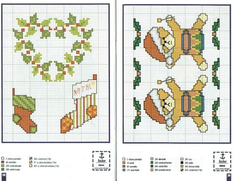 Вышивка крестом / Cross stitch : Маленькие новогодние мотивы-2