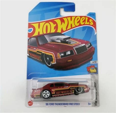 Hot Wheels Ford Thunderbird Pro Stock Коллекционная модель Короткая карта купить с