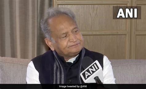 Man Reaches Chief Minister Ashok Gehlot S Helicopter To Click Selfie