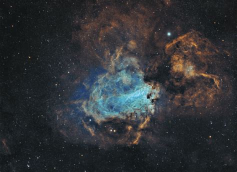 The Omega Nebula M17 Bbc Sky At Night Magazine