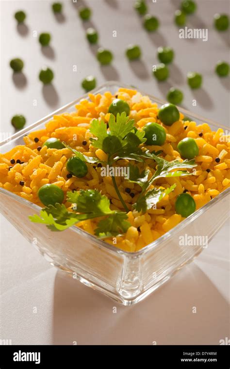 Poha Beaten Rice And Vegetables Stock Photo Alamy