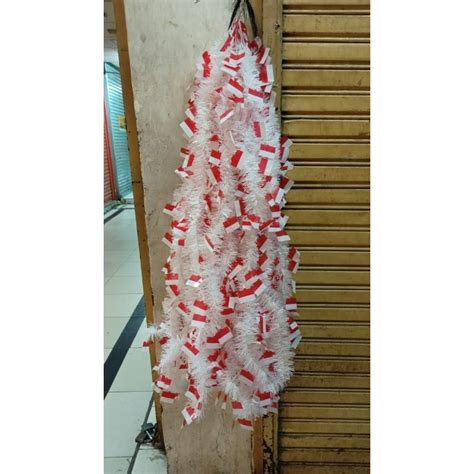 Jual Slinger Merah Putih Tensil Hiasan HUT RI Dirgahayu 17 Agustus