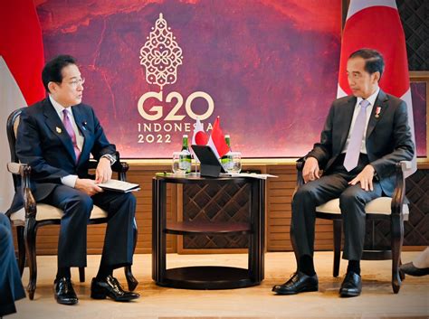 Jokowi Presiden Lakukan Pertemuan Bilateral Dengan PM Jepang Suara