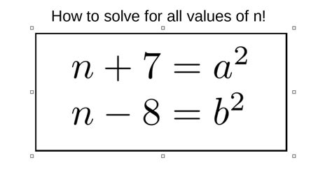 Nice Combinatorics Problem Determine All Values Of N YouTube