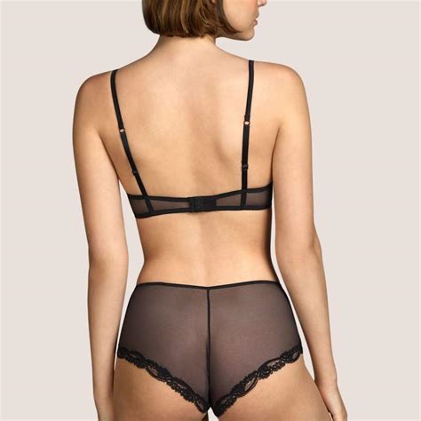 Black Brief Andres Sarda Sales Black Lace Lingerie Unas Lace Brief