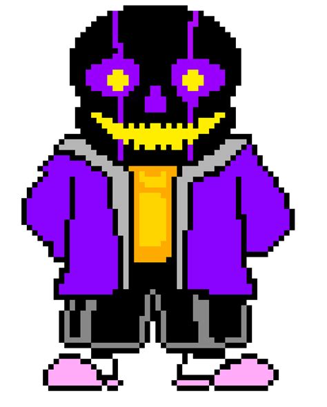 Undertale Sans Battle Sprite Pixel Art Maker Images