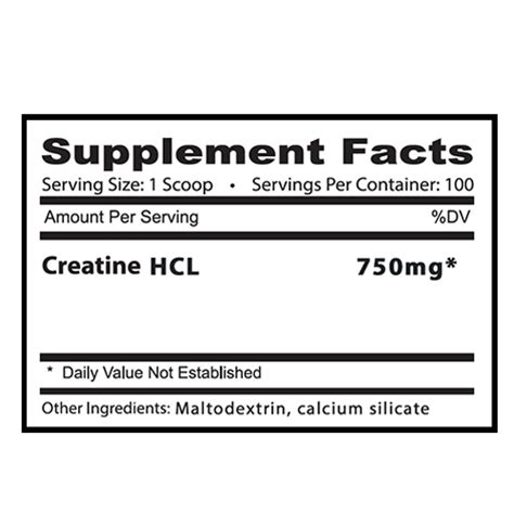 CREATINE HCL - DirectSource Brokers