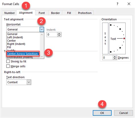 How to Center Across Selection in Excel & Google Sheets - Automate Excel