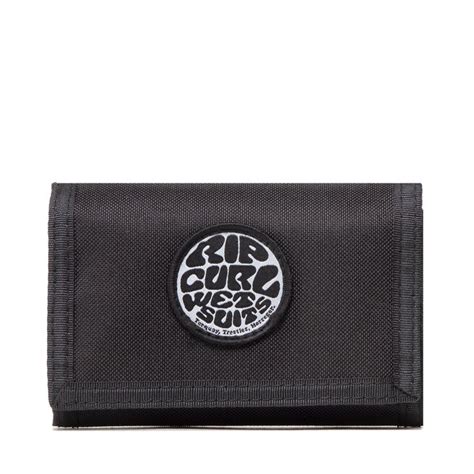 Große Herren Geldbörse Rip Curl Icons Surf Wallet BWUAZ9 Black 0090