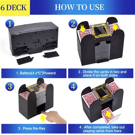 Fonbear Deck Automatic Card Shufflers Playing Cards Included