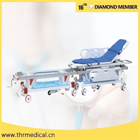 Medical Patient Transport Stretcher Adjustable Connecting Patient