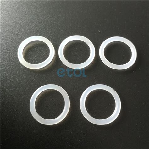 Sealed soft food grade silicone o ring rubber o rings - ETOL