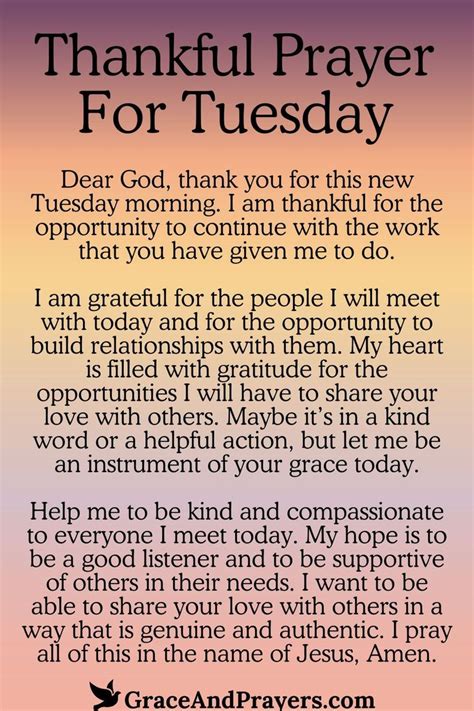 8 Uplifting Prayers For Tuesday Grace And Prayers Prayers Prayer