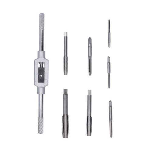 Tmishion Matrice De Taraud En Acier Allié 8pcs Tap Die Set Outils De Matériel Anti Corrosion En