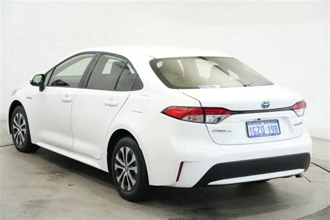 Sold Toyota Corolla Ascent Sport E Cvt Hybrid In White Used