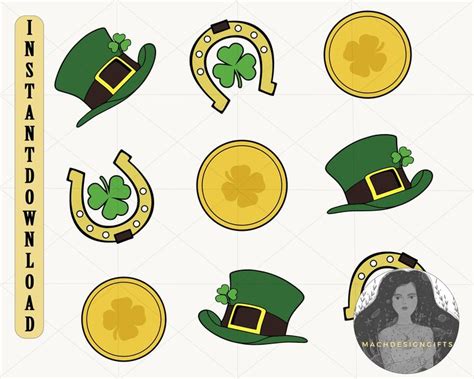 St Patricks Day Shamrock Svg Saint Patricks Lucky Svg St Patrick