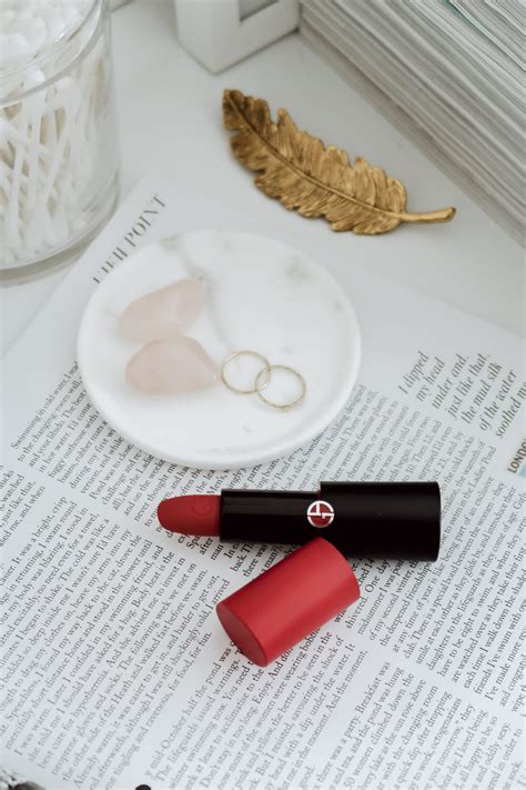 Giorgio Armani Rouge d’Armani Matte Lipstick