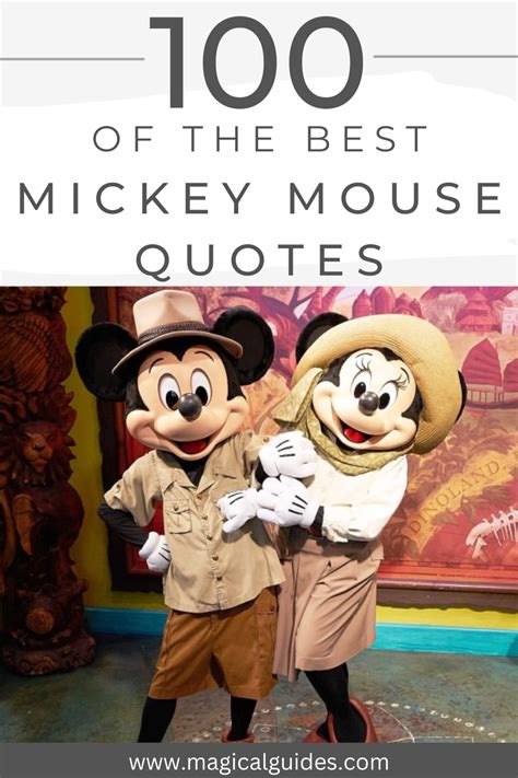 114 Positive Mickey Mouse Quotes to Brighten Your Day - Magical Guides