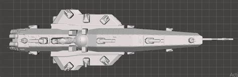 Obj File Liberator Class Space Destroyer Sef Odin 🛰 ・3d Printing Model To Download・cults