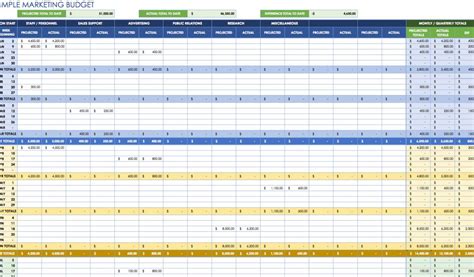 Free Excel Spreadsheet Templates For Budgets Google Docs Budget