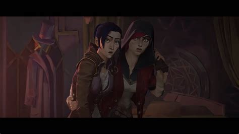 Download Vi And Caitlyn Arcane Screenshot Wallpaper