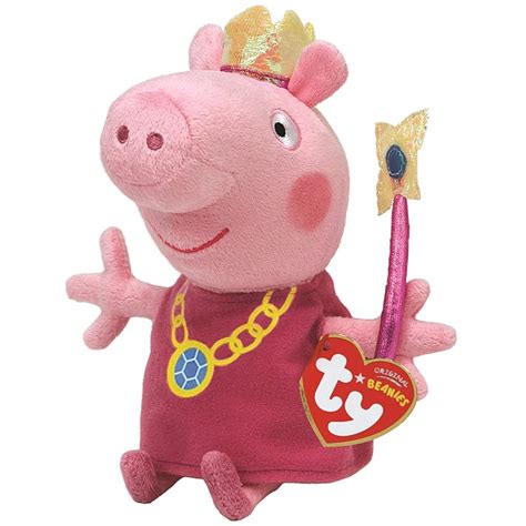 Ty Beanie Babies Princess Peppa Pig Plushpaws Co Uk