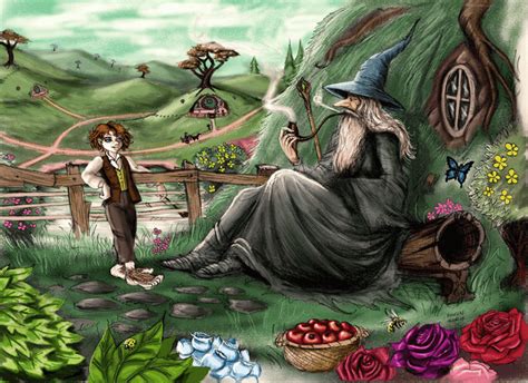 Gandalf And Frodo (by Douglas Oliveira) : r/ImaginaryMiddleEarth