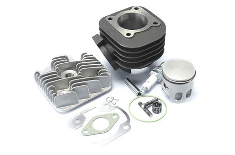 Kit Cylindre Polini Corsa Fonte 70cc Minarelli Hozirontal AC Dam Sport