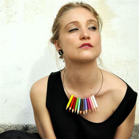 Colored Pencil Necklace Pencil Jewelry Colored Pencil Jewelry Art ...