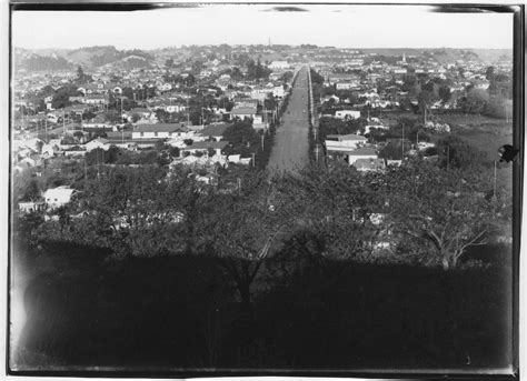 Glass Plate Negative Wanganui From St John S Hill Waikato Museum