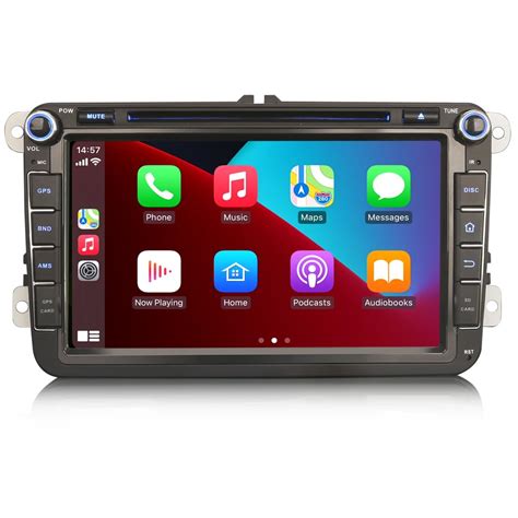 GONFEN 8 Zoll Acht Kern Android 13 DAB Autoradio Für VW Passat Caddy