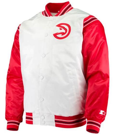 Varsity Renegade Atlanta Hawks Starter Jacket Jackets Expert