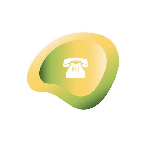 Premium Vector Telephone Icon Vector Design