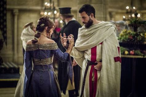 Queen Joan & Landry Knightfall | Medieval dress, Medieval clothing, Beautiful people